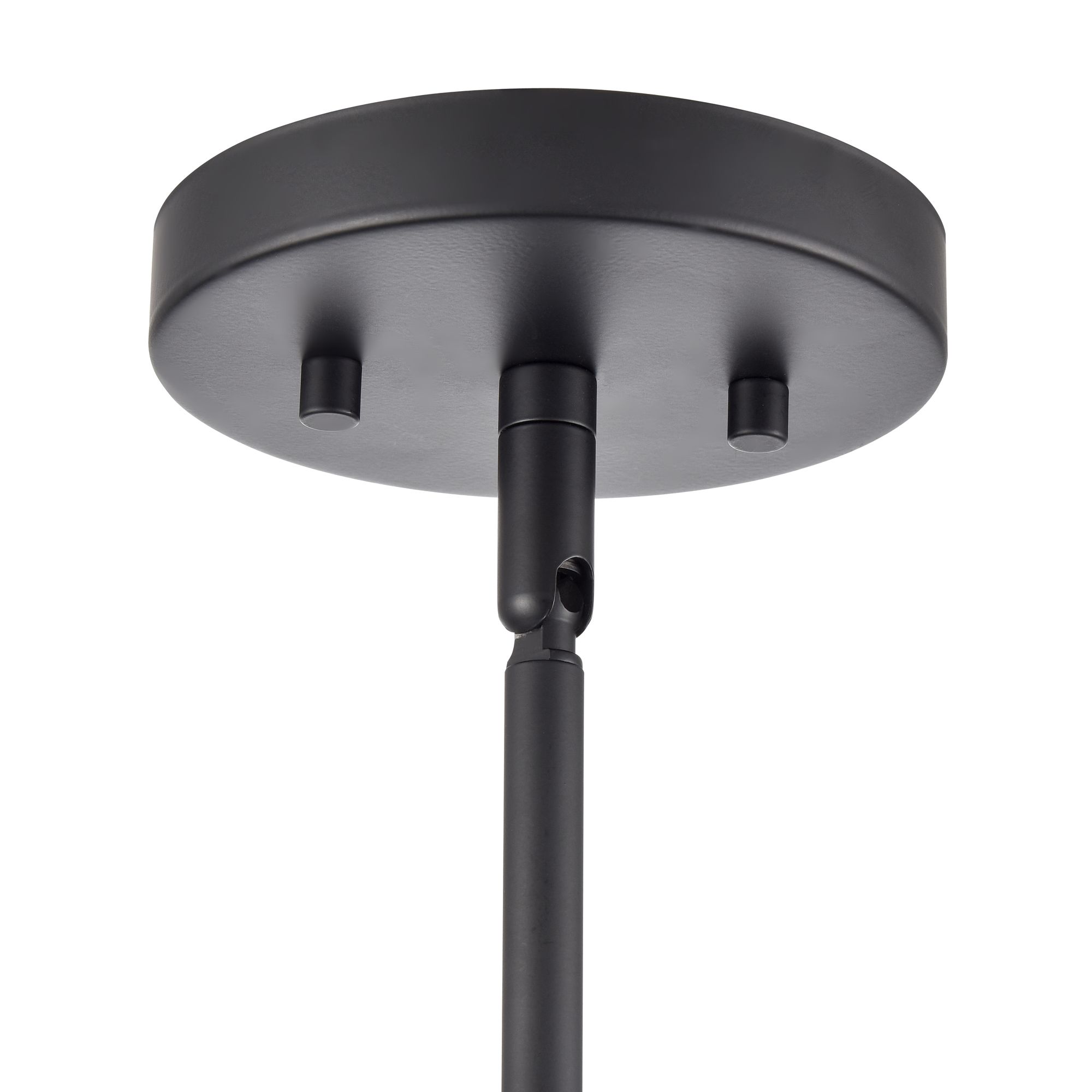 Image 6 Millennium Laphia 27" Matte Black Chandelier more views
