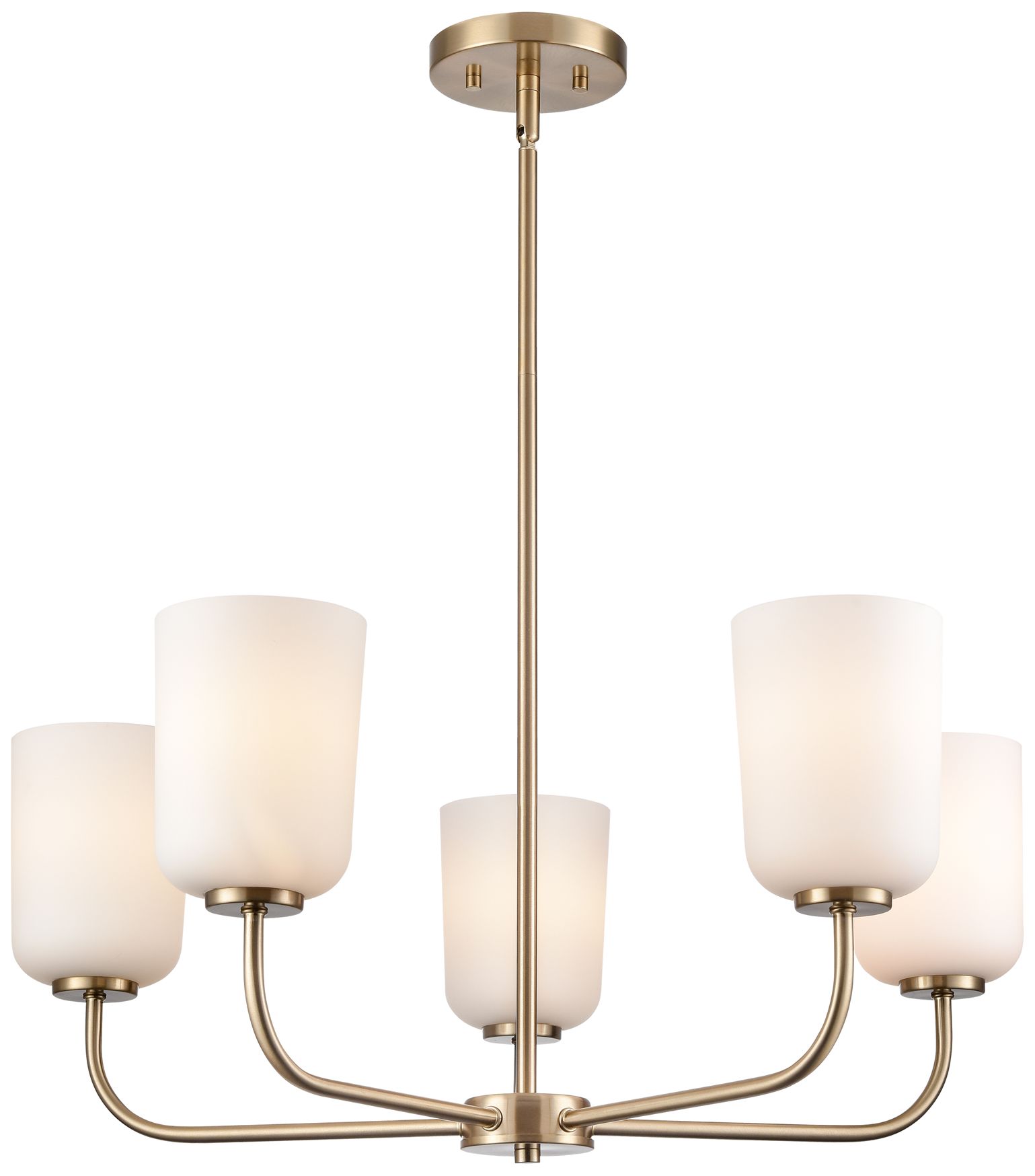 Millennium Laphia 27" Modern Gold Chandelier