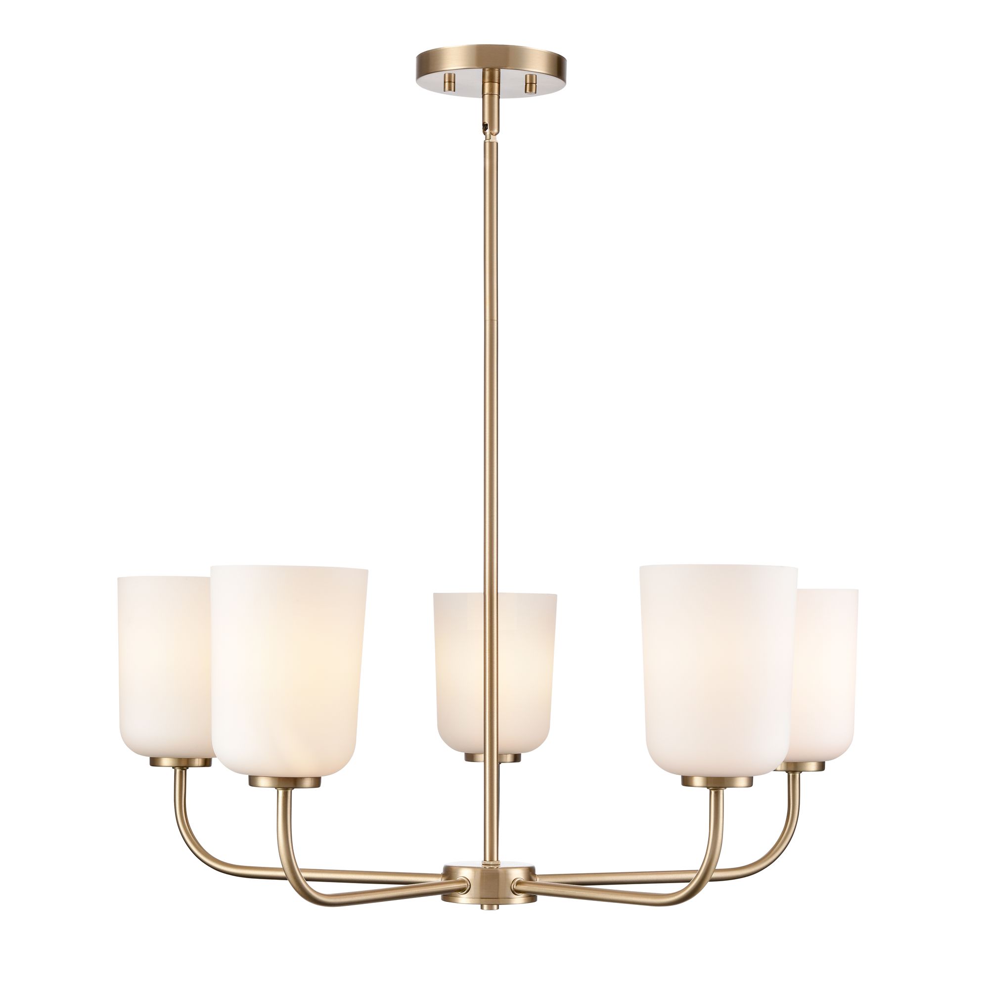 Image 2 Millennium Laphia 27" Modern Gold Chandelier more views
