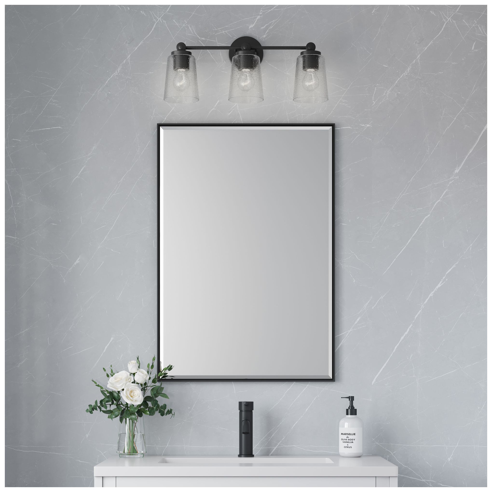 Image 7 Millennium Lauryn Vanity Matte Black more views