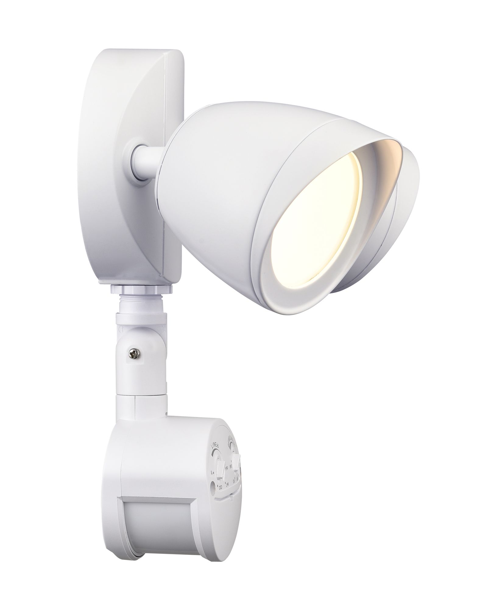 Image 3 Millennium LED 10.5" Matte White Security Flood Lights more views