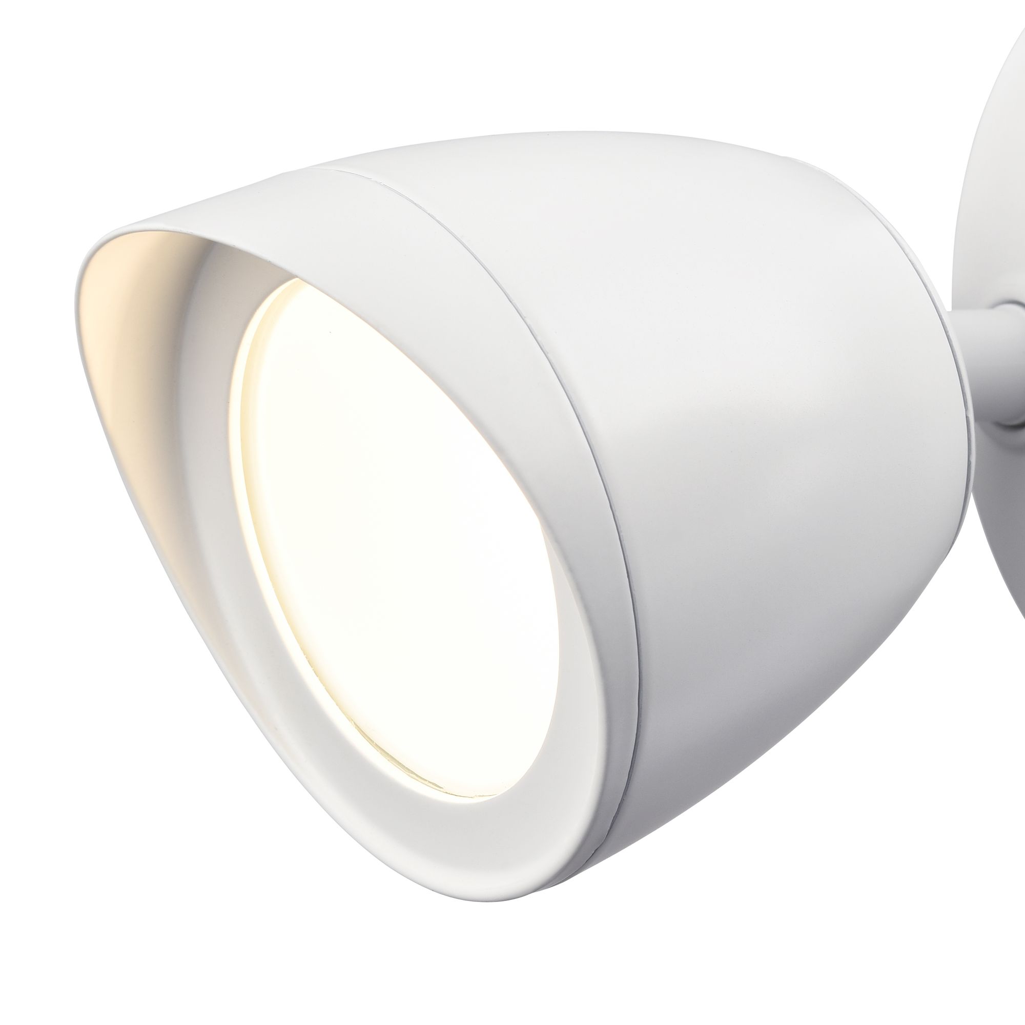 Image 5 Millennium LED 10.5" Matte White Security Flood Lights more views