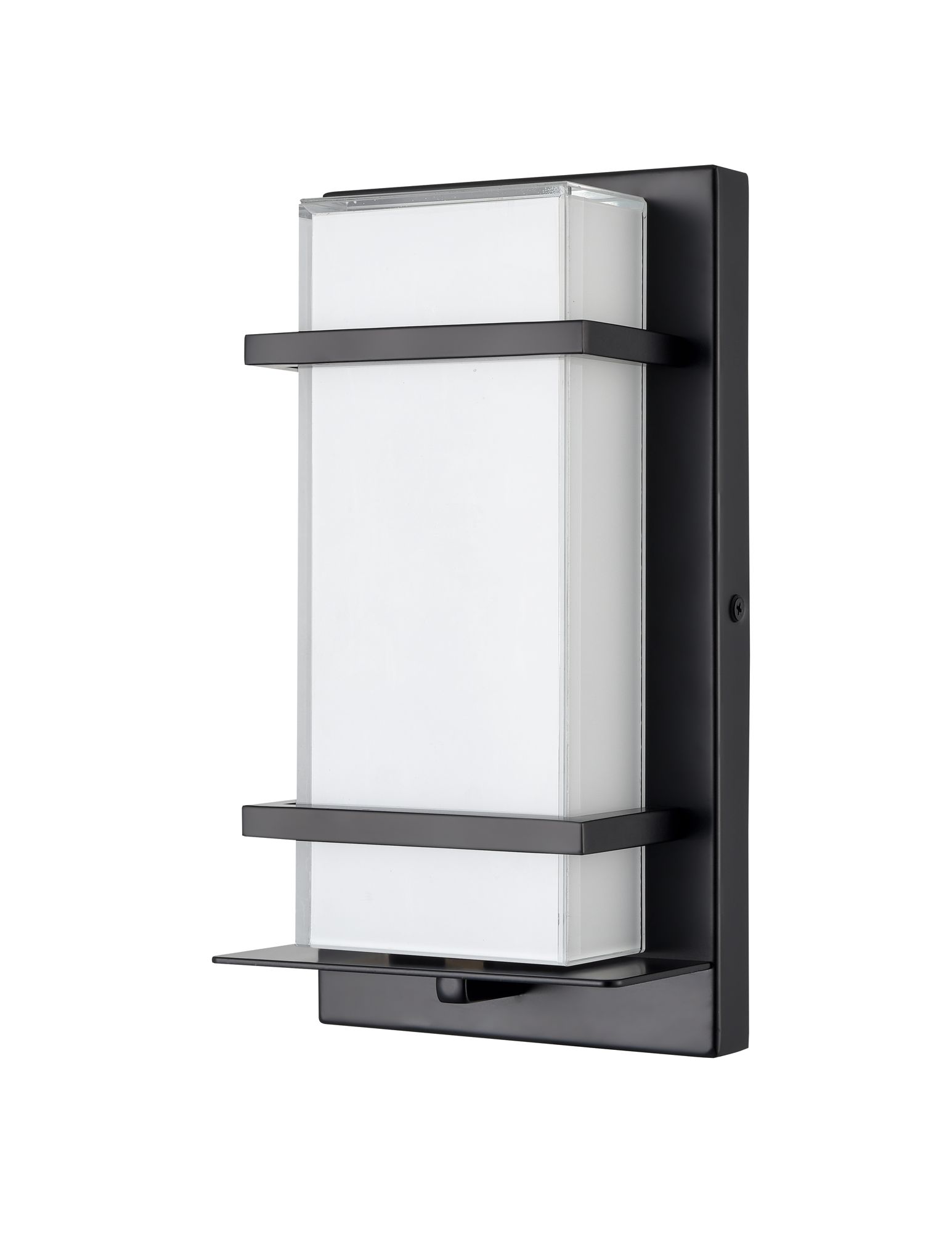 Image 2 Millennium LED 11" Powder Coated Black Outdoor Wall Sconce more views