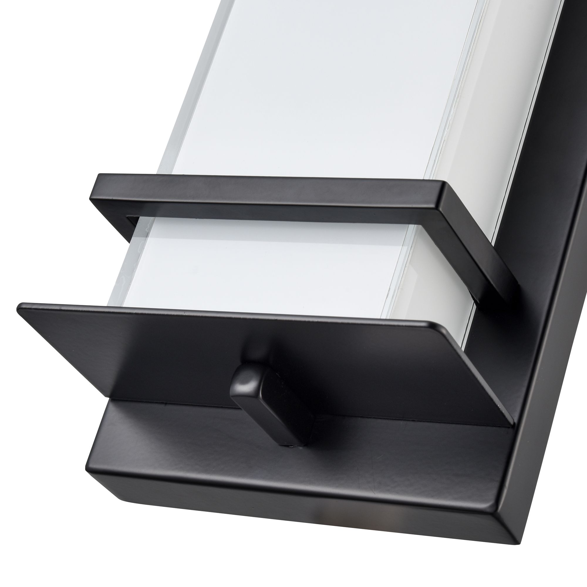 Image 5 Millennium LED 11" Powder Coated Black Outdoor Wall Sconce more views