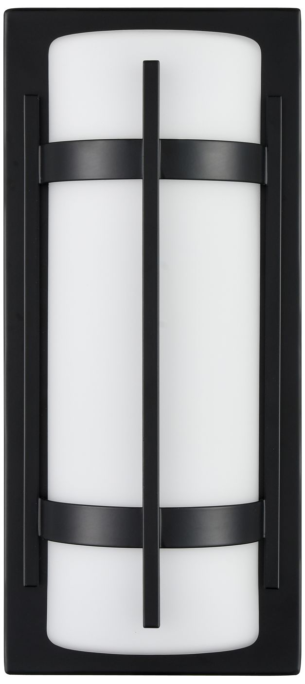 Millennium LED 13.4" Powder Coated Black Outdoor Wall Sconce