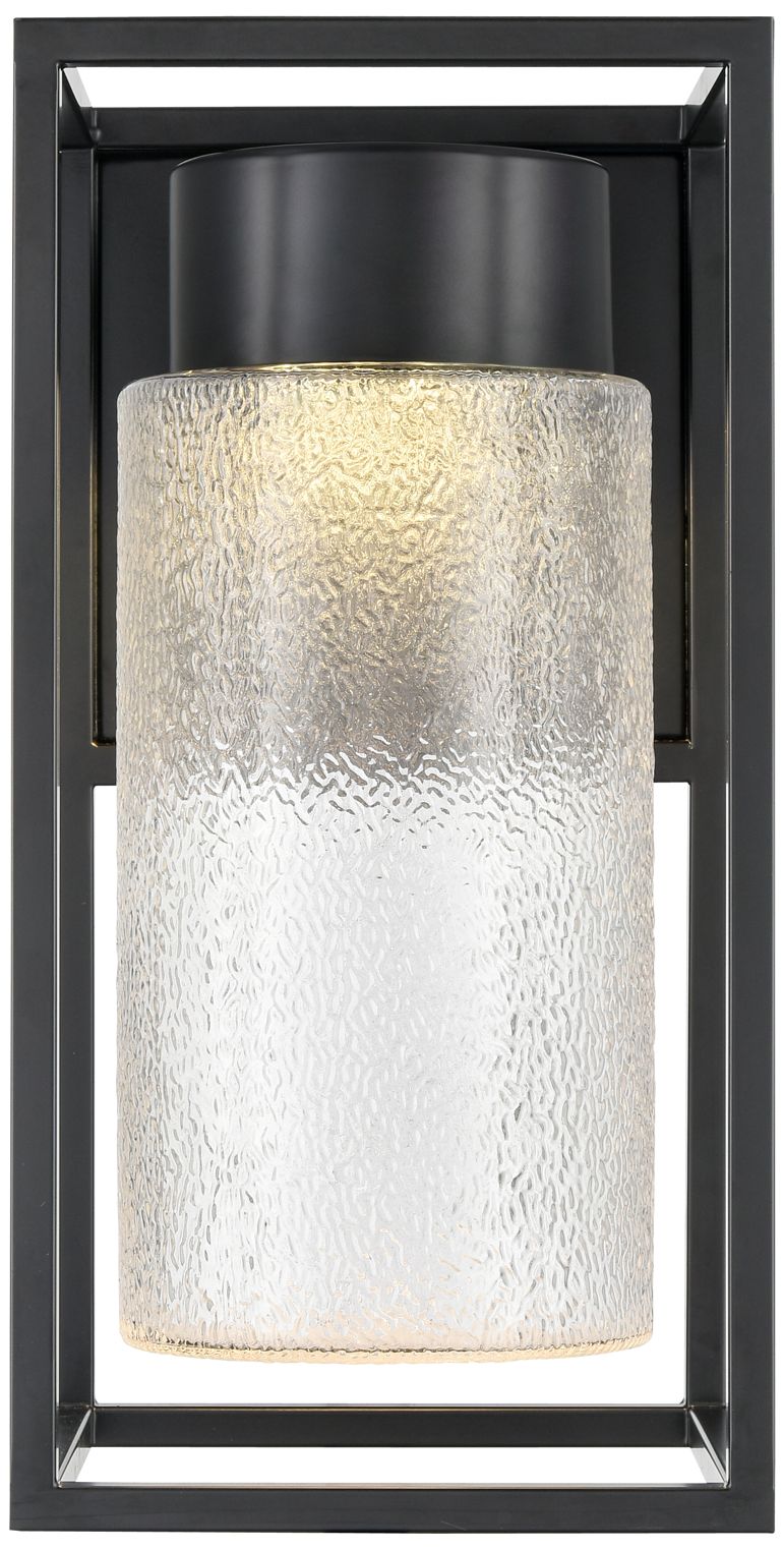Millennium LED 15.16" Powder Coated Black Outdoor Wall Sconce