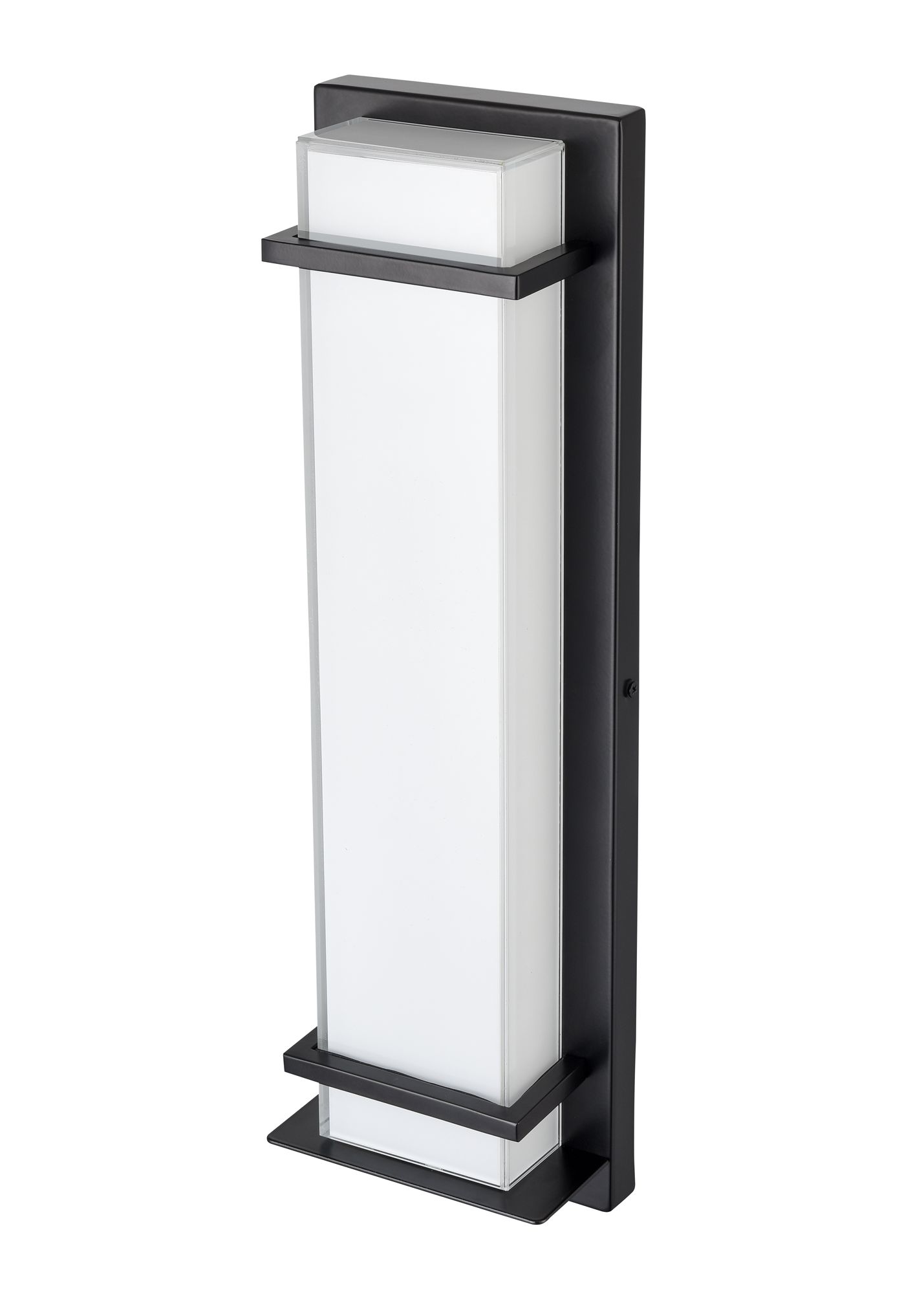 Image 7 Millennium LED 20" Powder Coated Black Outdoor Wall Sconce more views