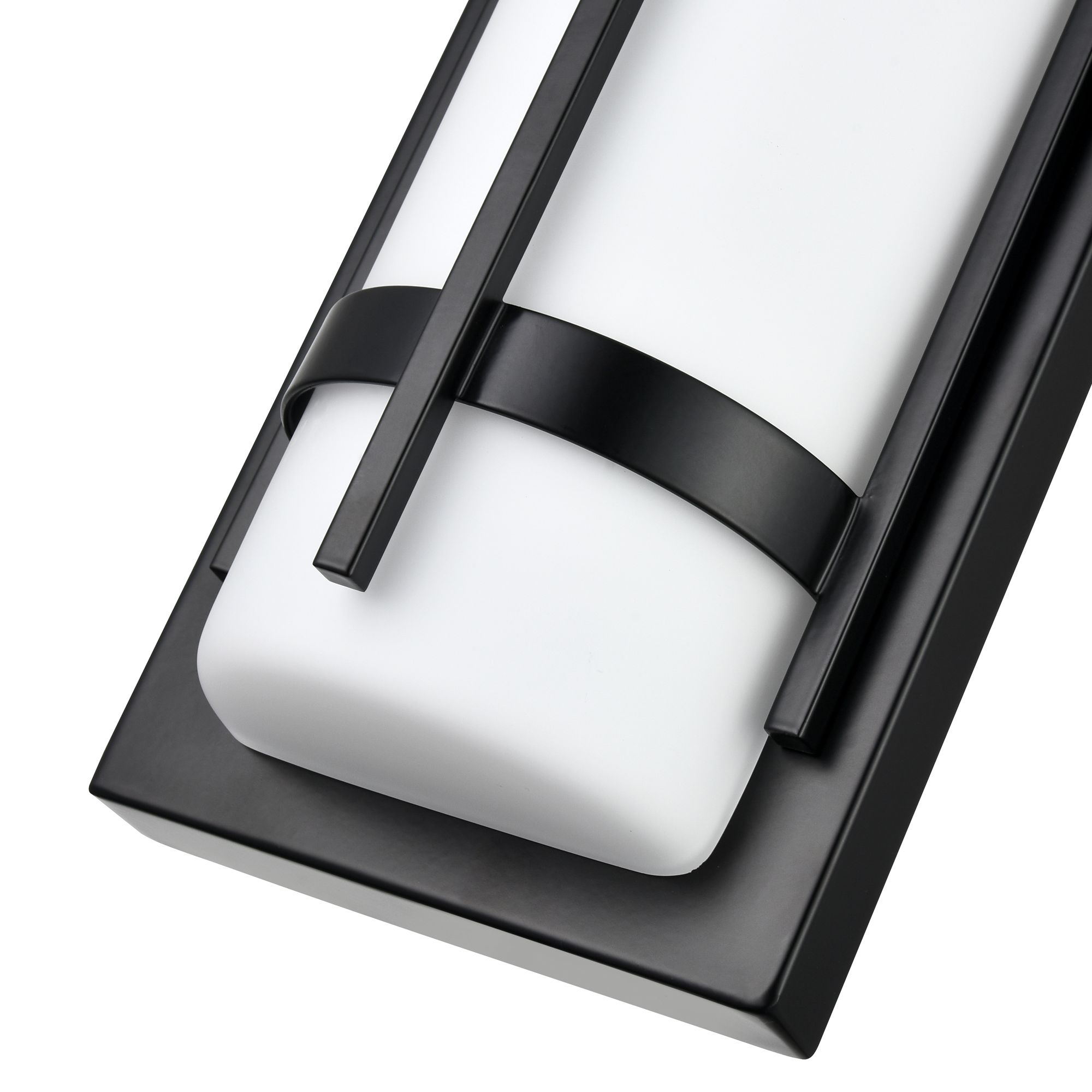 Image 6 Millennium LED 20" Powder Coated Black Outdoor Wall Sconce more views