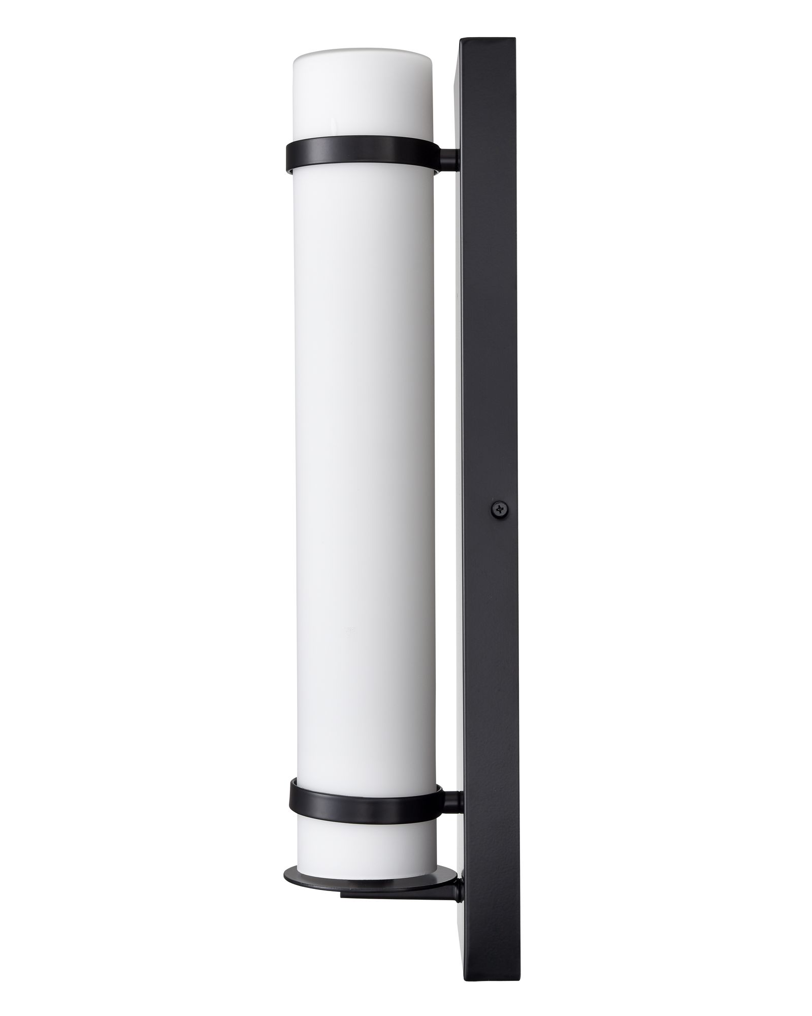 Image 4 Millennium LED 20" Powder Coated Black Outdoor Wall Sconce more views