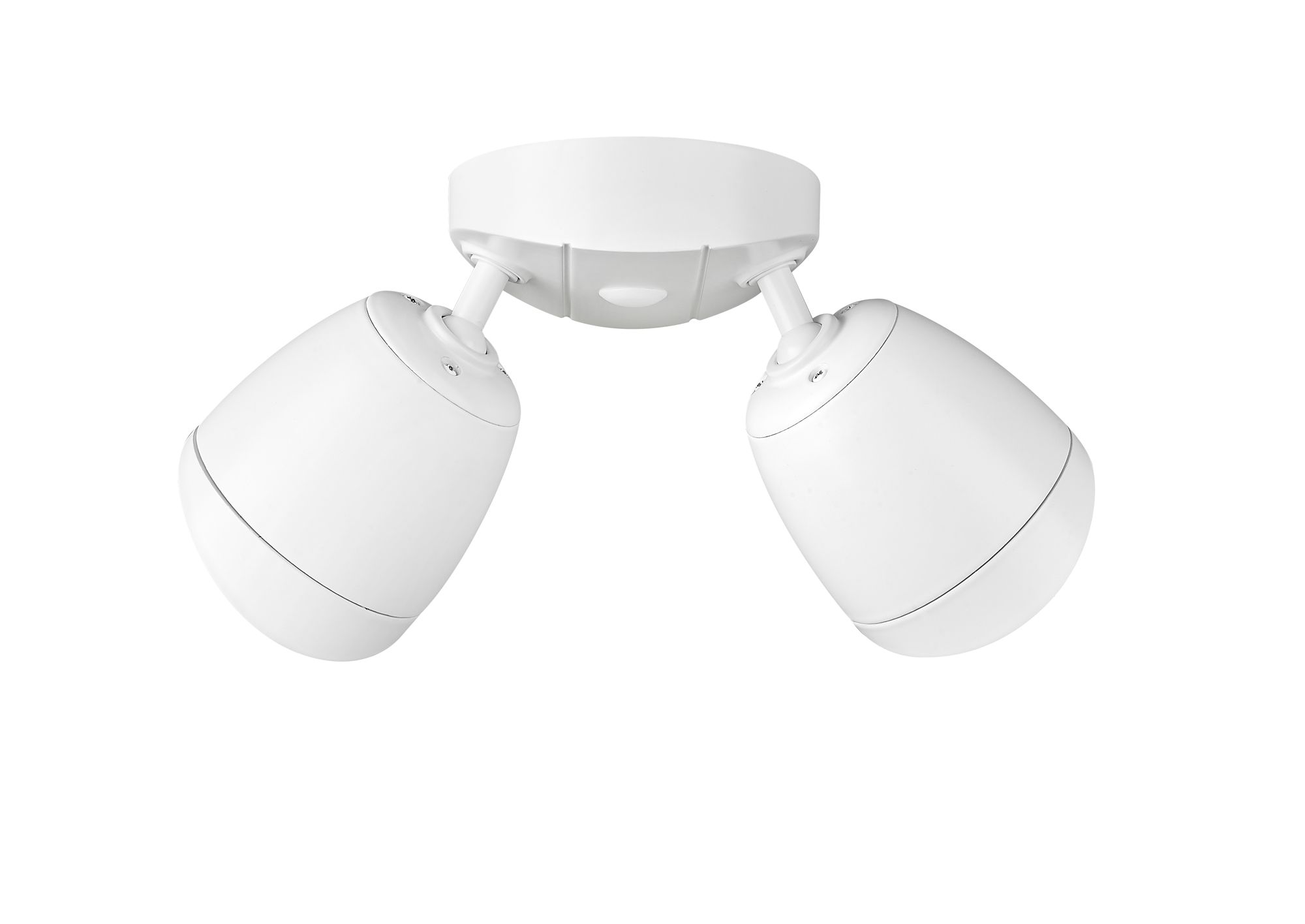 Image 3 Millennium LED 4.3" Matte White Security Flood Light more views