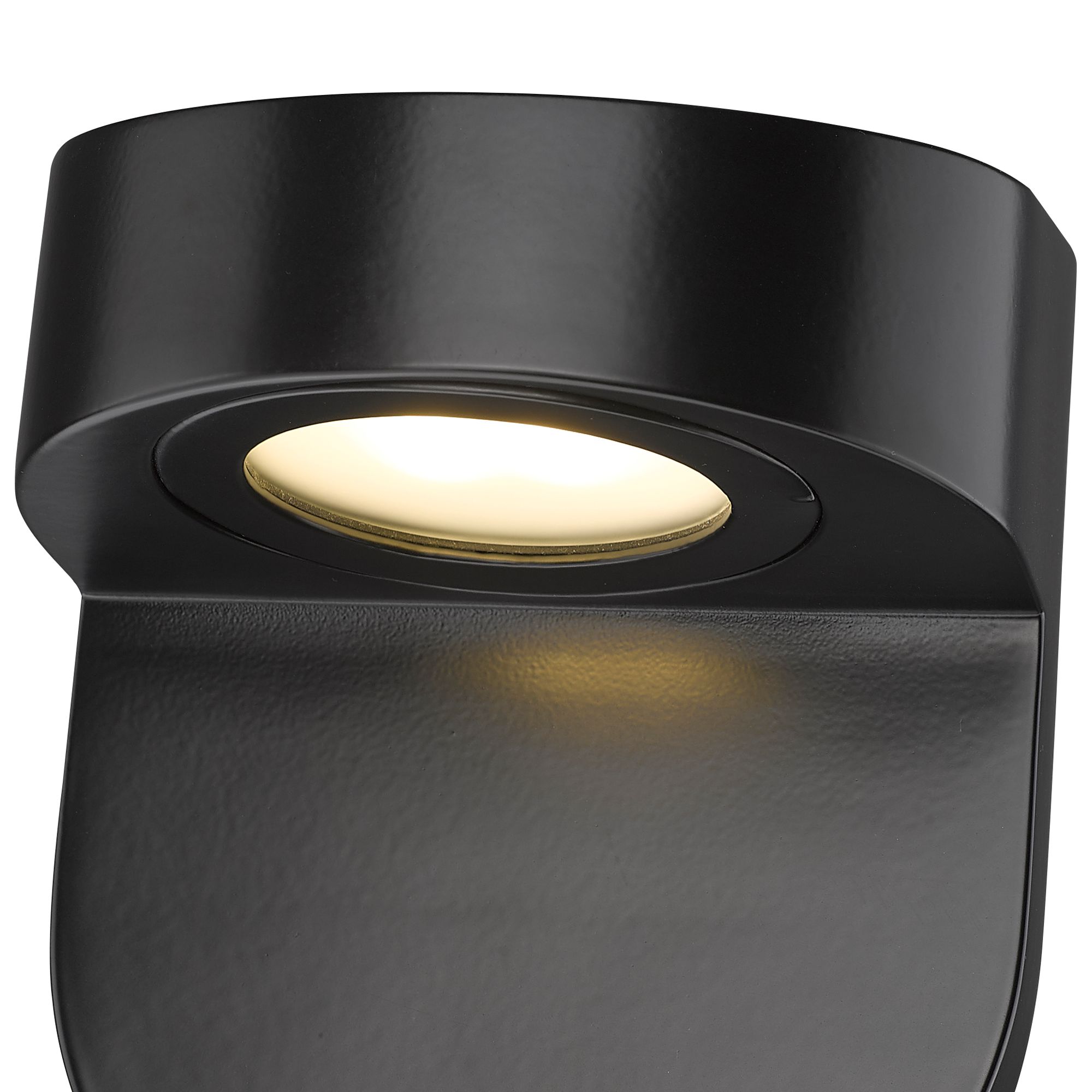 Image 5 Millennium LED 6.12" Powder Coated Black Outdoor Wall Sconce more views