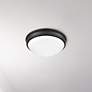 1_Millennium Lighting 1 Light 10" Flush Mount Fixture in Matte Back