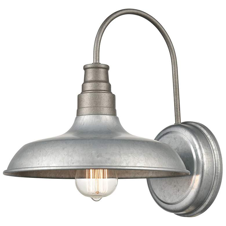Image 3 Millennium Lighting 1 Light 13" Outdoor Wall Sconce Galvanized more views