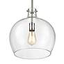 4_Millennium Lighting 1 Light 13" Pendant Fixture in Brushed Nickel more views