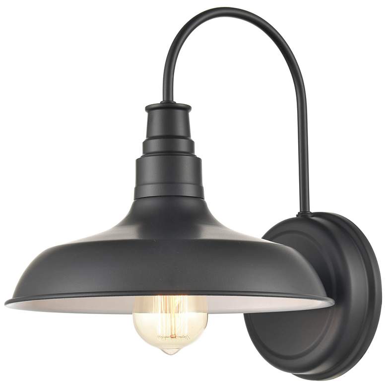 Image 1 Millennium Lighting 1 Light 13" Outdoor Wall Sconce Powder Coat Black