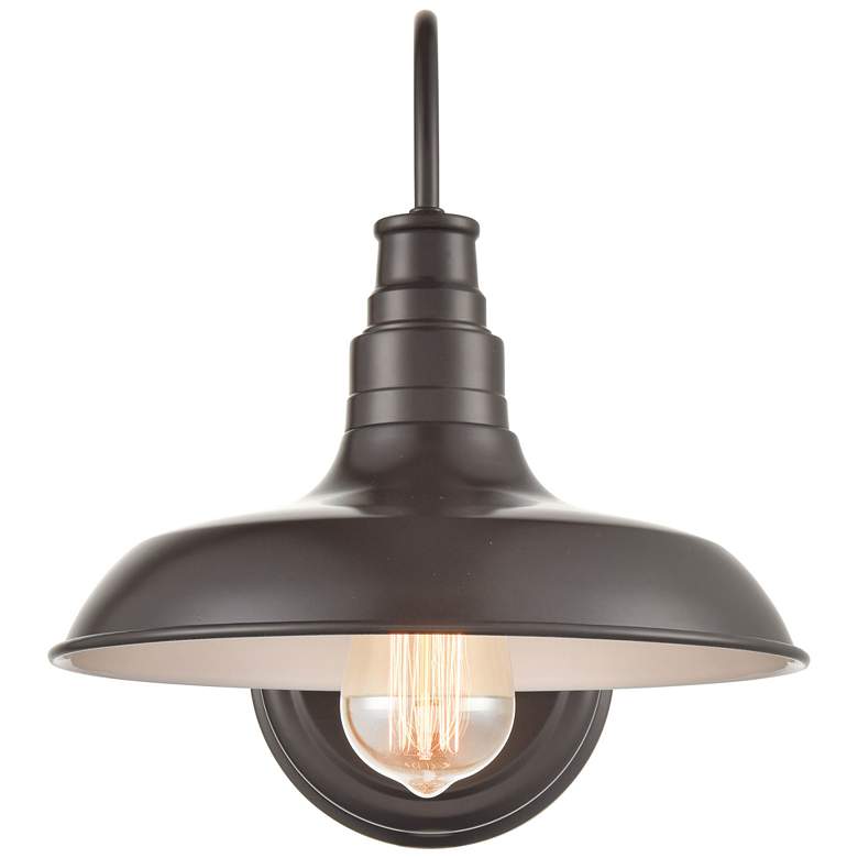 Image 1 Millennium Lighting 1 Light 13" Outdoor Wall Sconce Powder Coat Bronze