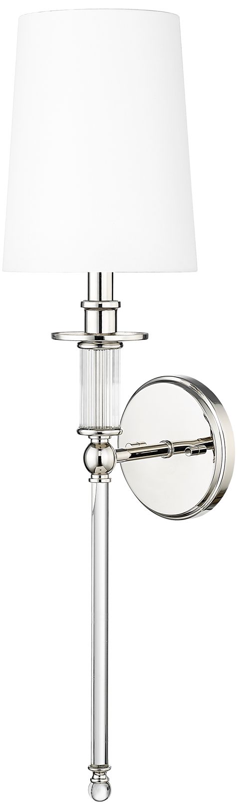 Image 3 Millennium Lighting  1 Light 25.8 inch Wall Sconce Nickel more views