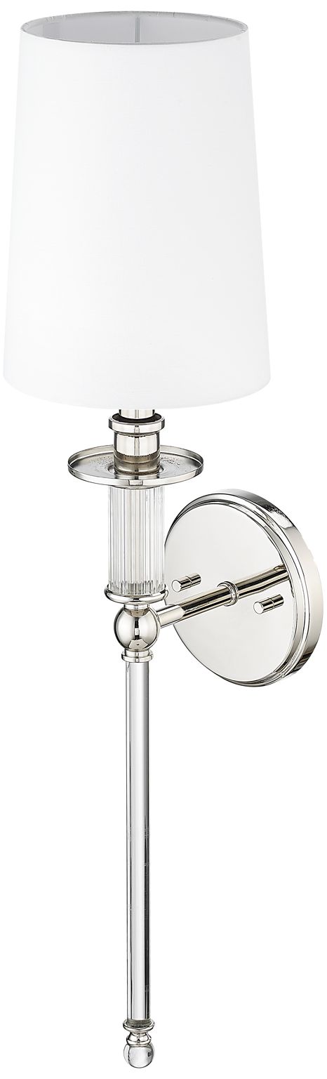 Image 5 Millennium Lighting  1 Light 25.8 inch Wall Sconce Nickel more views