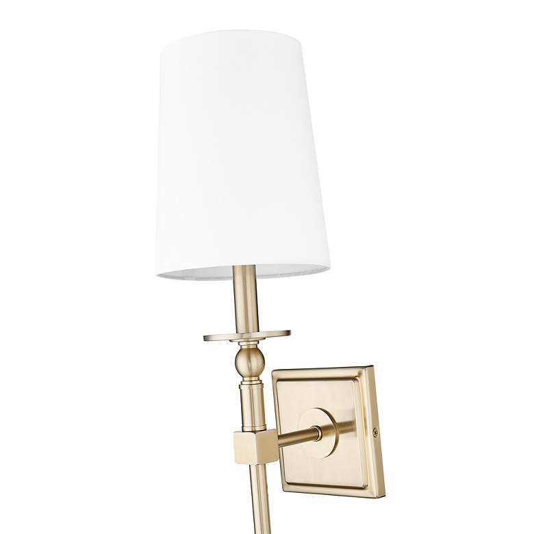 Image 3 Millennium Lighting 1 Light 26 inch Wall Sconce Gold more views