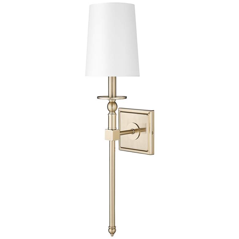 Image 6 Millennium Lighting 1 Light 26 inch Wall Sconce Gold more views