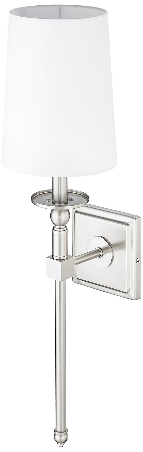 Image 4 Millennium Lighting  1 Light 26 inch Wall Sconce Nickel more views