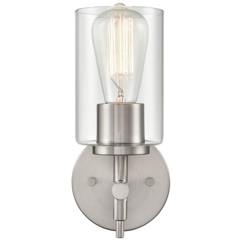 Image 1 Millennium Lighting 1-Light Brushed Nickel Wall Sconce