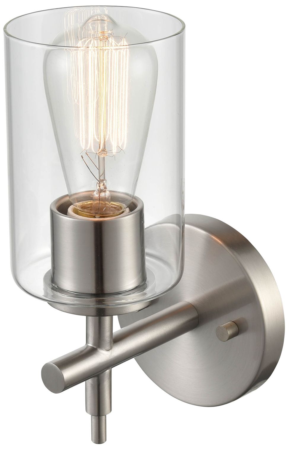 Image 2 Millennium Lighting 1-Light Brushed Nickel Wall Sconce more views