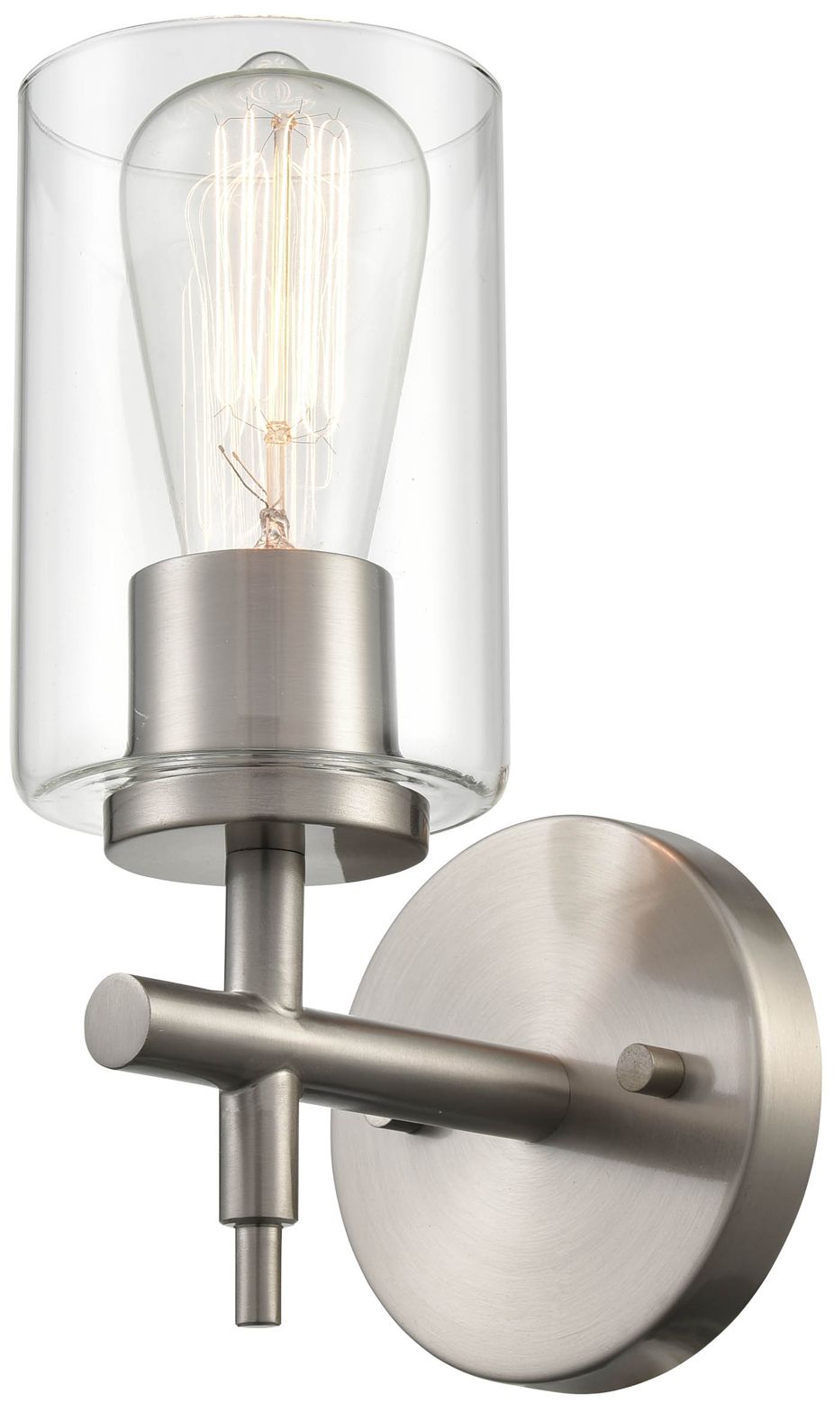 Image 3 Millennium Lighting 1-Light Brushed Nickel Wall Sconce more views