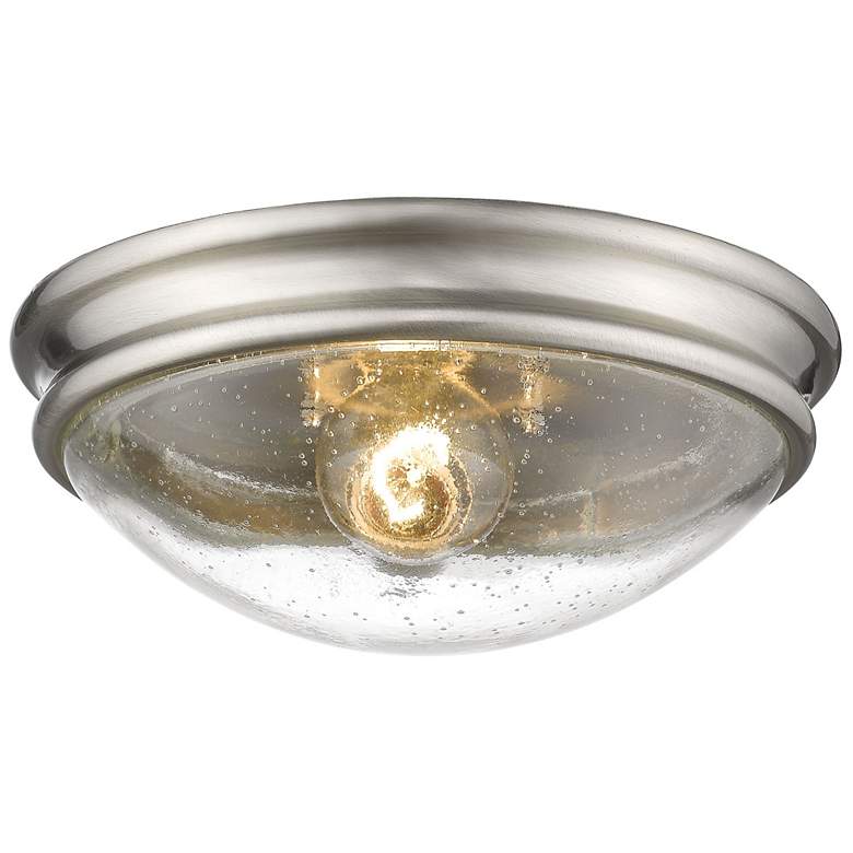 Image 1 Millennium Lighting 1-Light Indoor Flushmount in Brushed Nickel