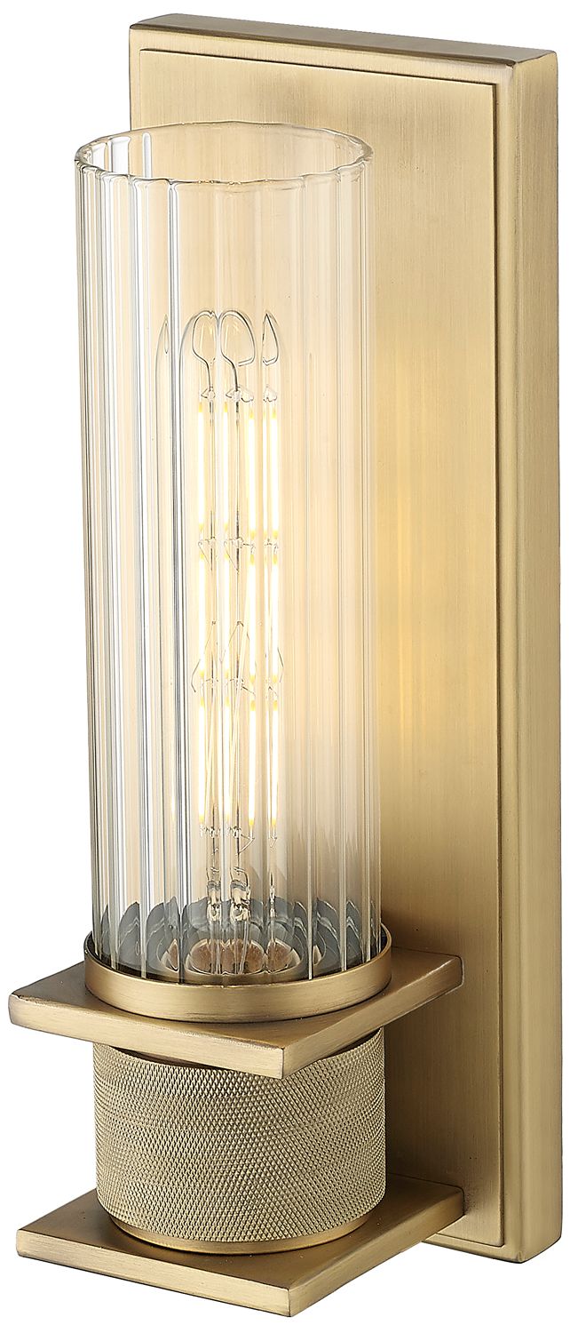 Image 4 Millennium Lighting  1-Light Indoor Wall Sconce in Vintage Brass more views