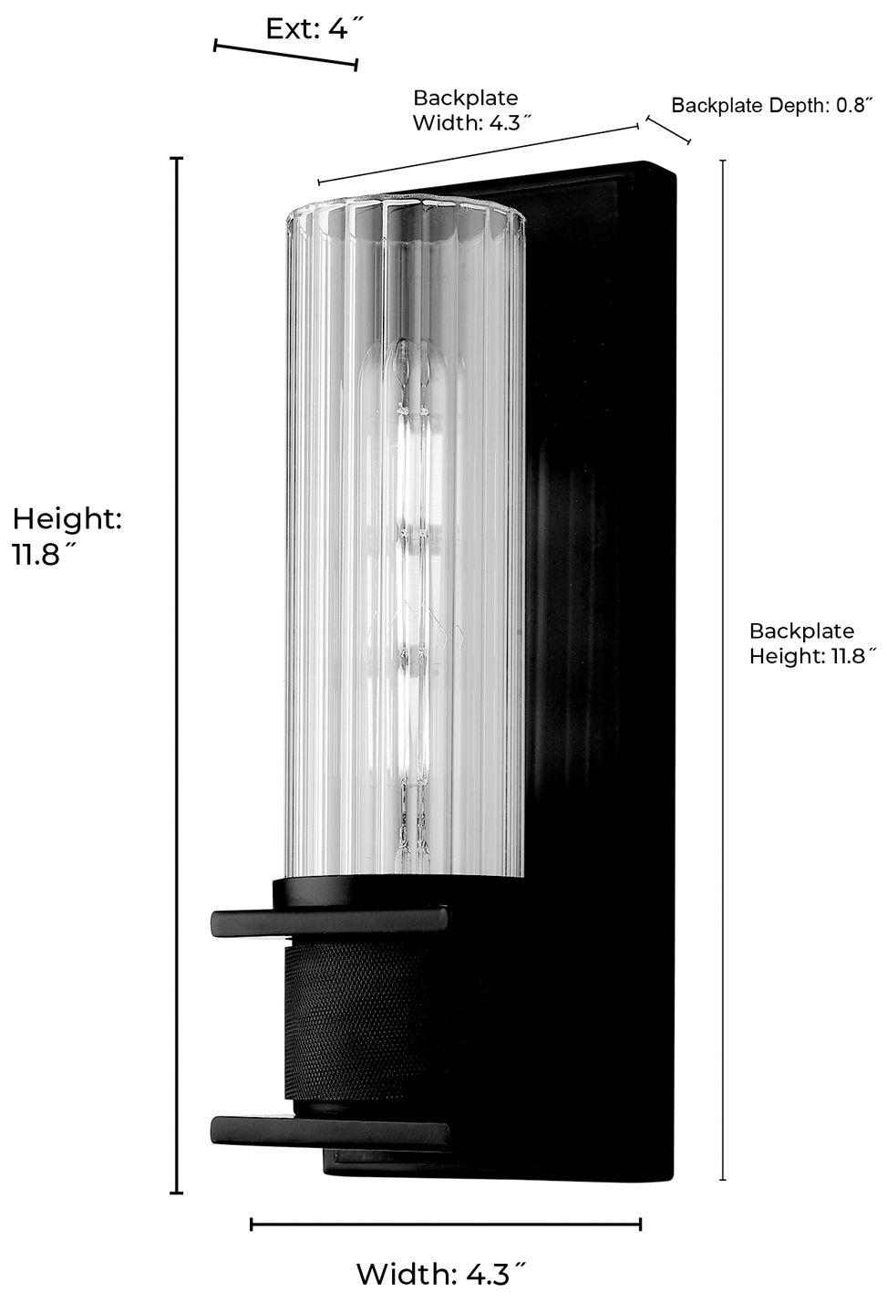 Image 6 Millennium Lighting  1-Light Indoor Wall Sconce in Vintage Brass more views