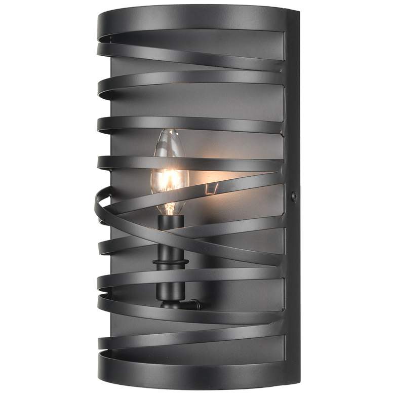Image 1 Millennium Lighting 1-Light Matte Black Wall Sconce