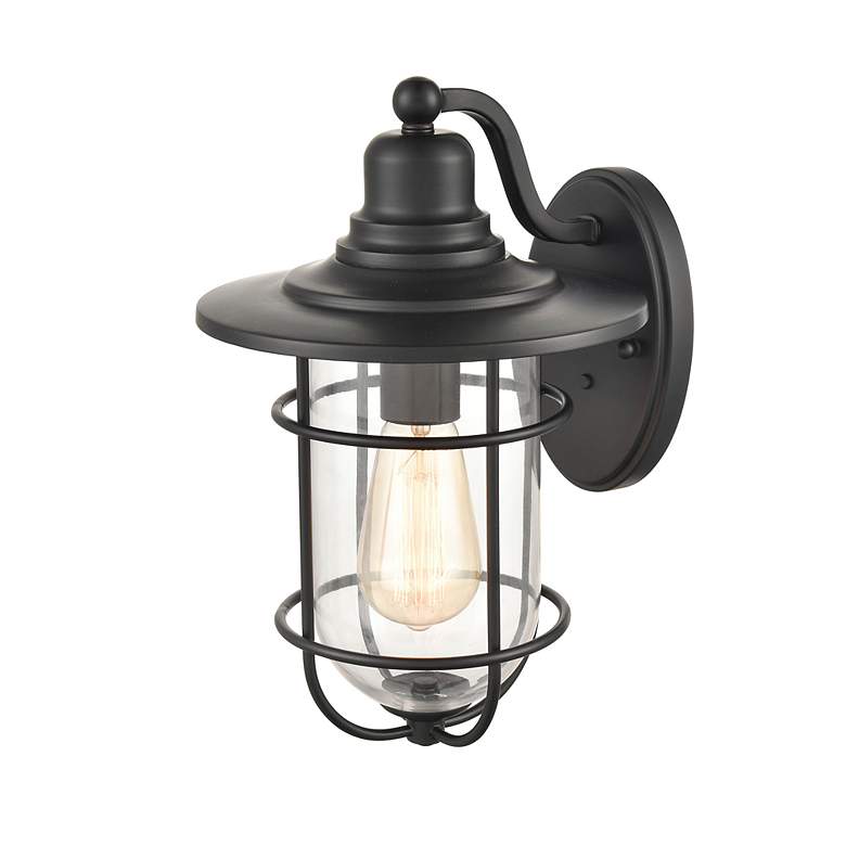 Image 3 Millennium Lighting 1 Light Outdoor Wall Sconce Powder Coat Black more views