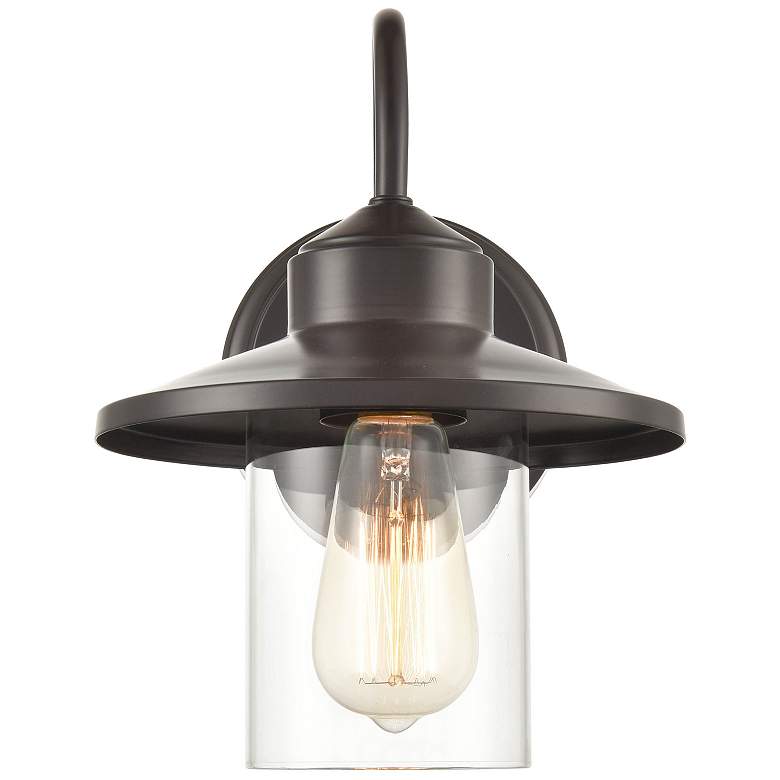 Image 1 Millennium Lighting 1 Light Outdoor Wall Sconce Powder Coat Bronze