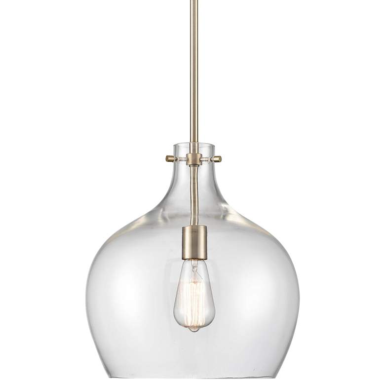 Image 1 Millennium Lighting 1 Light Pendant Fixture Modern Gold