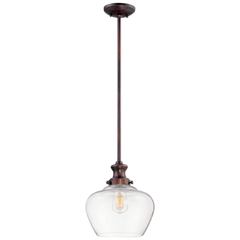 Image 1 Millennium Lighting 1-Light Pendant in Rubbed Bronze