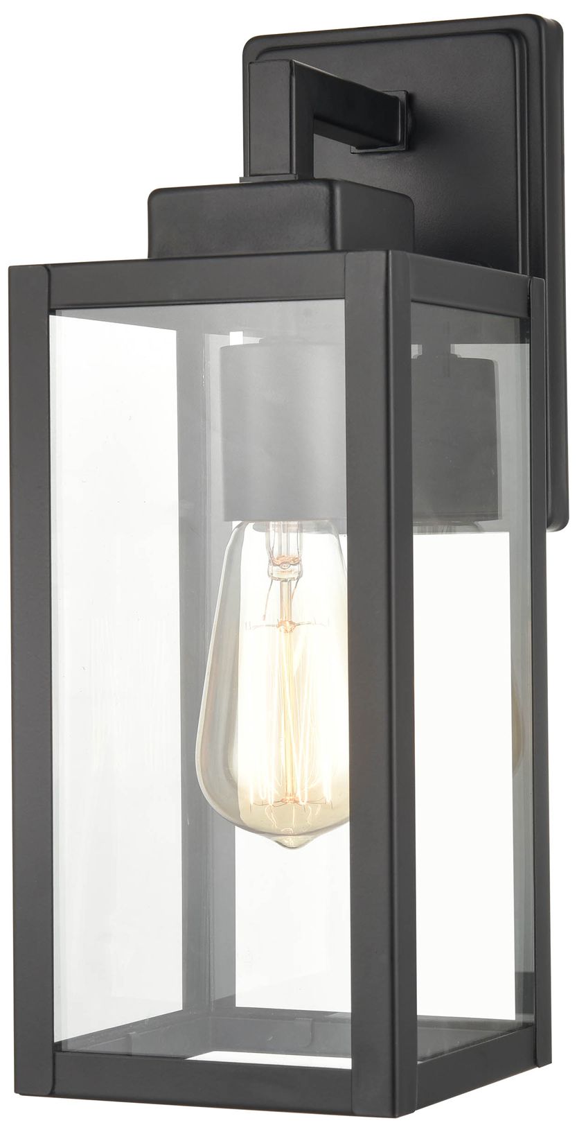 Thumbnail3 of Millennium Lighting 1-Light Powder Coated Black Outdoor Wall Sconce more views