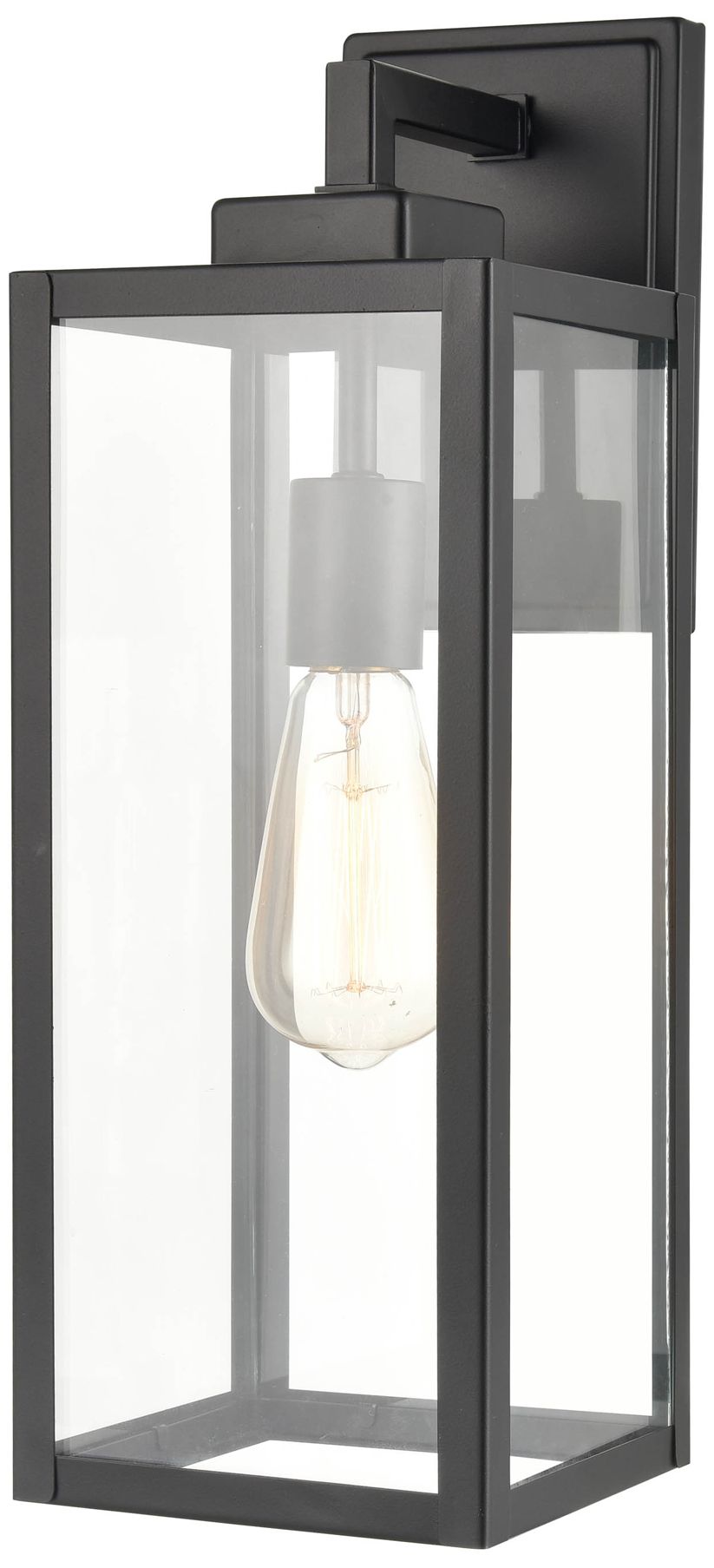 Image 3 Millennium Lighting 1-Light Powder Coated Black Outdoor Wall Sconce more views