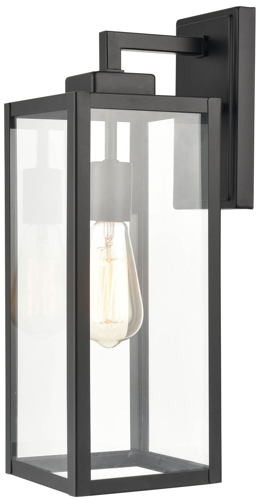Image 6 Millennium Lighting 1-Light Powder Coated Black Outdoor Wall Sconce more views