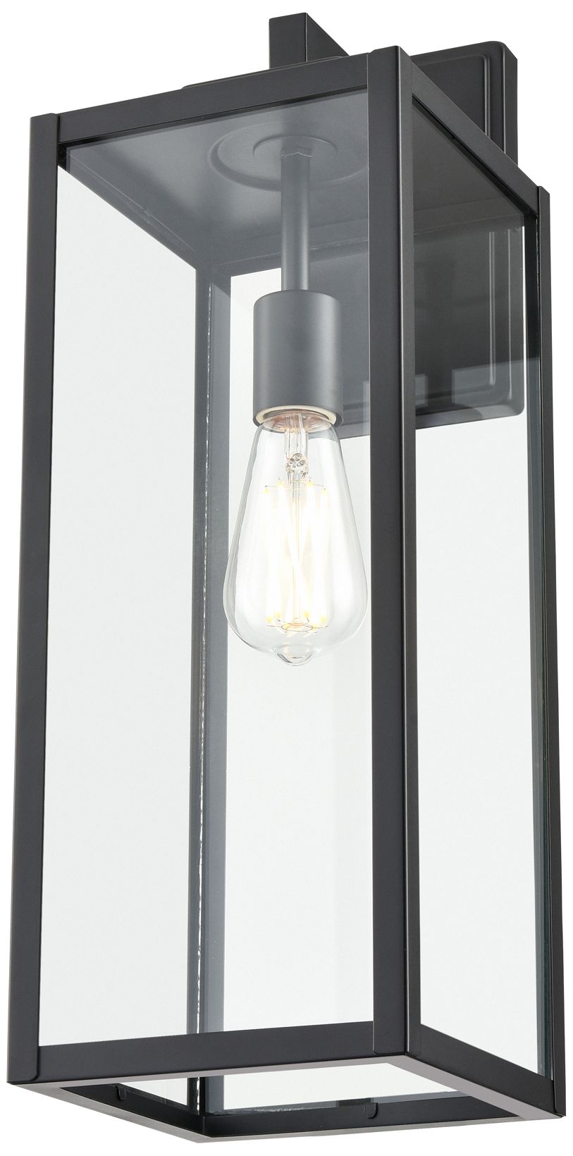 Image 3 Millennium Lighting 1-Light Powder Coated Black Outdoor Wall Sconce more views