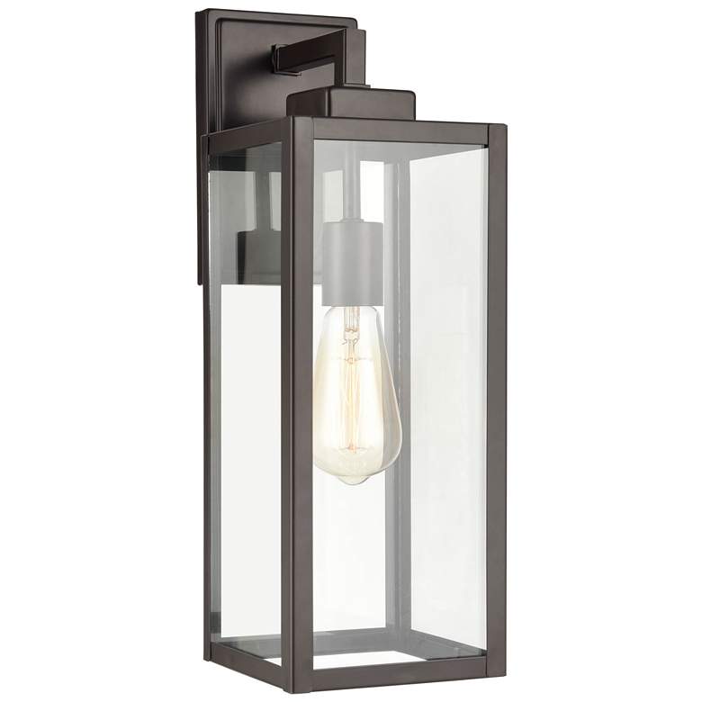 Image 1 Millennium Lighting 1-Light Powder Coated Bronze Outdoor Wall Sconce