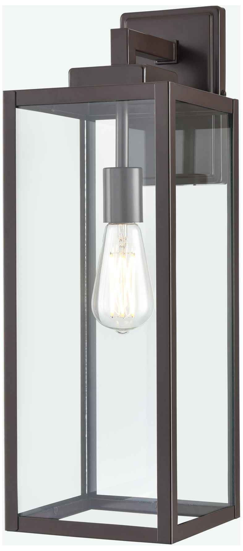 Image 2 Millennium Lighting 1-Light Powder Coated Bronze Outdoor Wall Sconce more views