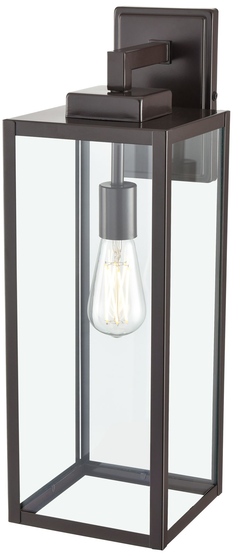 Image 4 Millennium Lighting 1-Light Powder Coated Bronze Outdoor Wall Sconce more views