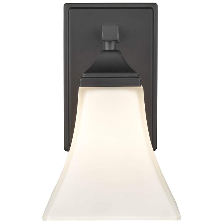 Image 1 Millennium Lighting 1 Light Wall Sconce in Matte Black