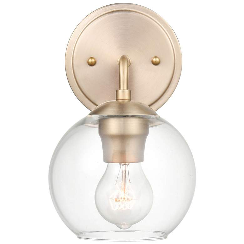 Image 1 Millennium Lighting 1 Light Wall Sconce in Modern Gold