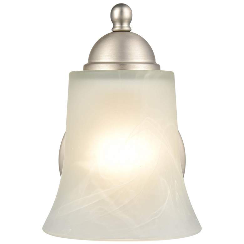 Image 1 Millennium Lighting 1 Light Wall Sconce in Satin Nickel