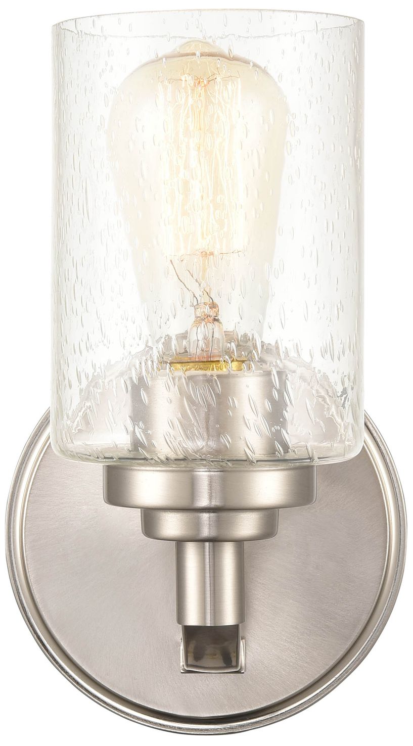 Millennium Lighting 1 Light Wall Sconce in Satin Nickel