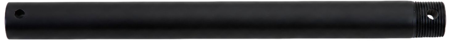 Millennium Lighting 12-inch Downrod for Ceiling Fan in Matte Black Finish