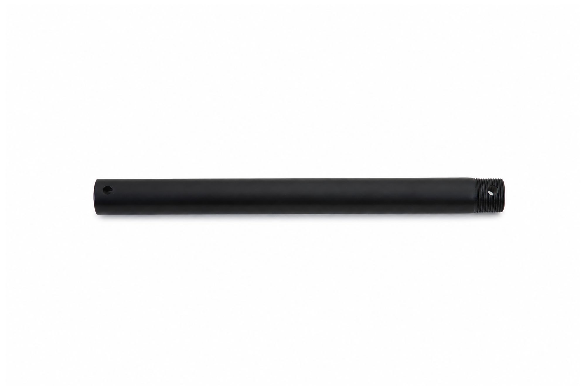 Image 2 Millennium Lighting 12-inch Downrod for Ceiling Fan in Matte Black Finish more views
