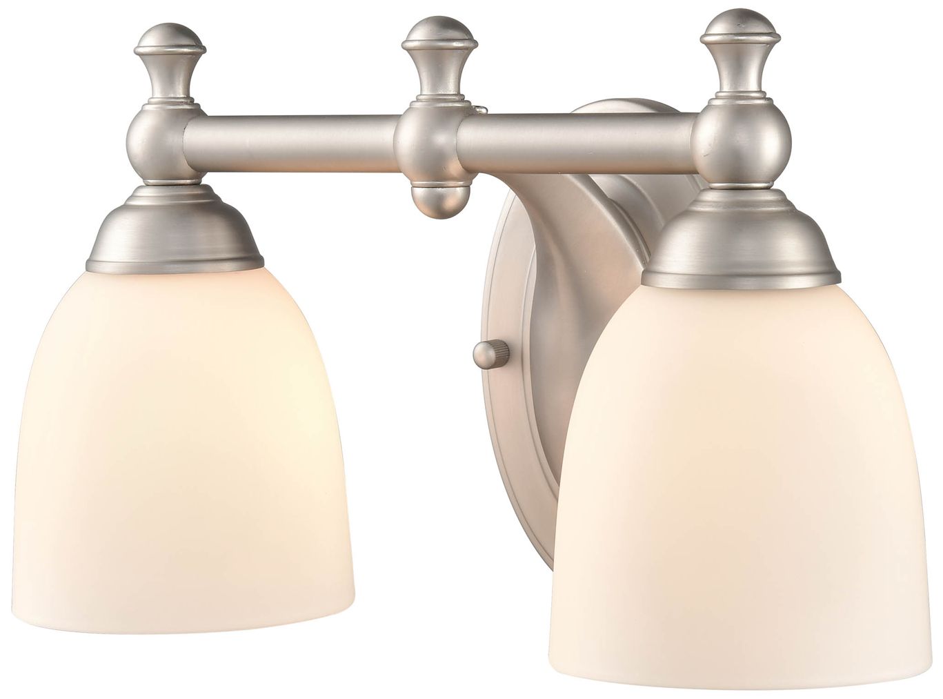 Image 2 Millennium Lighting 2 Light 13" Vanity Fixture in Satin Nickel more views